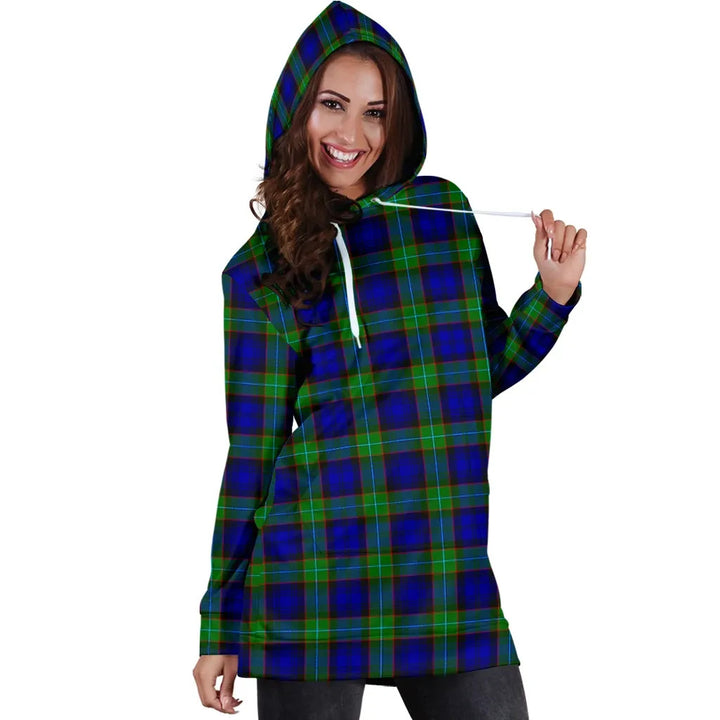 Scottish Sempill Modern Clan Tartan Hoodie Dress