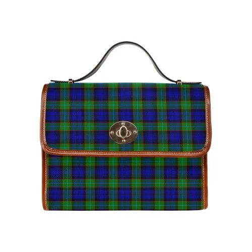 Scottish Sempill Modern Clan Tartan Waterproof Canvas Bag Tartan Plaid 1