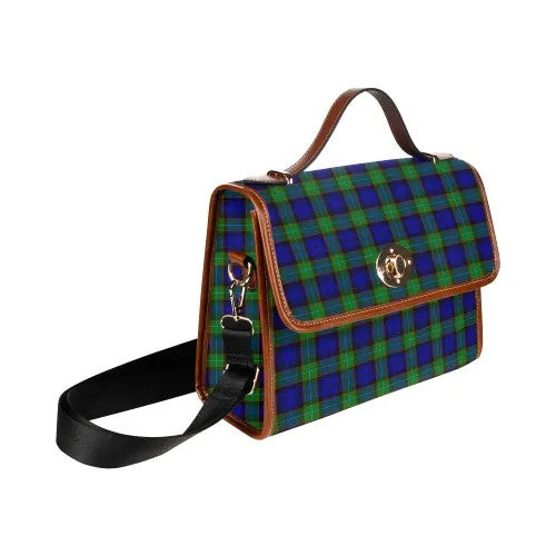 Scottish Sempill Modern Clan Tartan Waterproof Canvas Bag Tartan Plaid 3