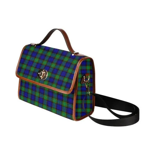 Scottish Sempill Modern Clan Tartan Waterproof Canvas Bag Tartan Plaid 4