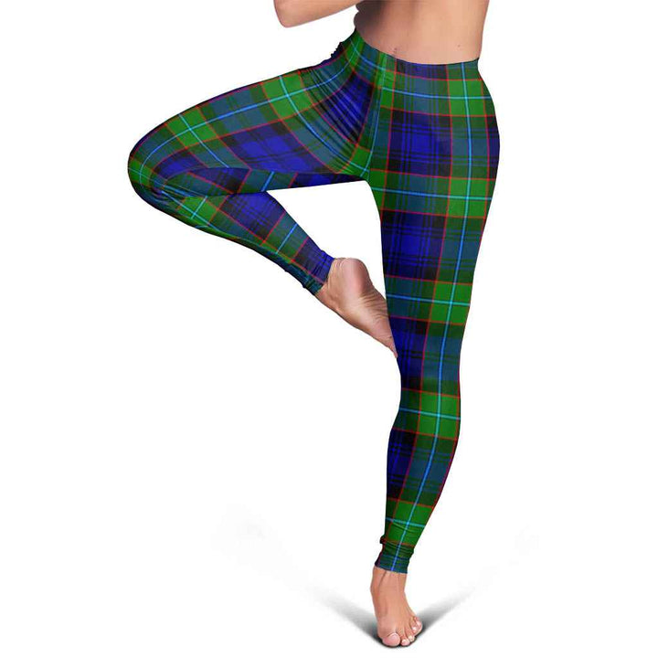 Scottish Sempill Modern Clan Tartan Women Leggings Tartan Plaid 5
