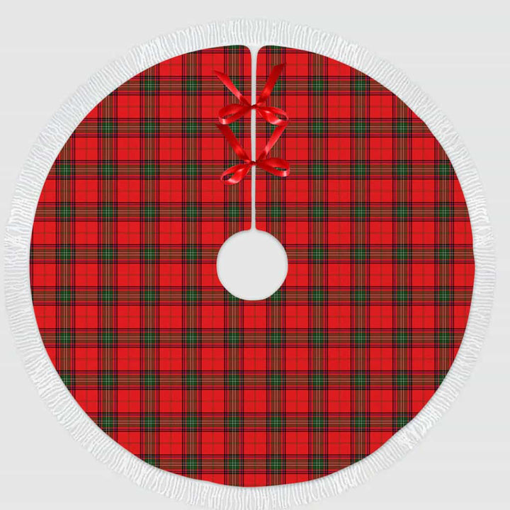 Scottish Seton Modern Clan Tartan Christmas Tree Skirt Tassels 1 Tartan Plaid