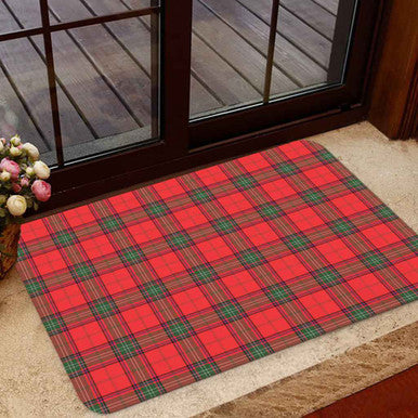 Scottish Seton Modern Clan Tartan Door Mat Tartan Plaid 1