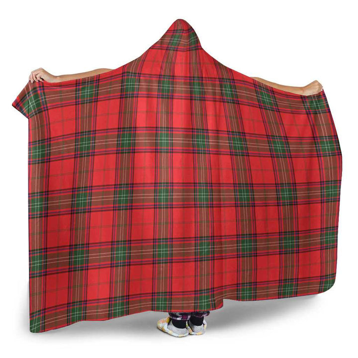 Scottish Seton Modern Clan Tartan Hooded Blanket Tartan Plaid 2