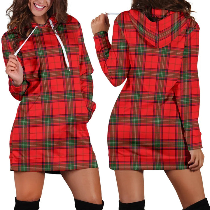 Scottish Seton Modern Clan Tartan Hoodie Dress