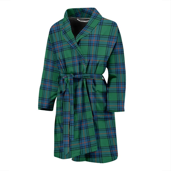 Scottish Shaw Ancient Clan Tartan Bathrobe 2