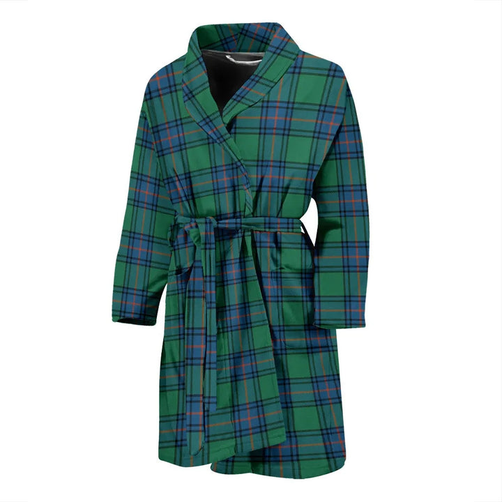 Scottish Shaw Ancient Clan Tartan Bathrobe 1