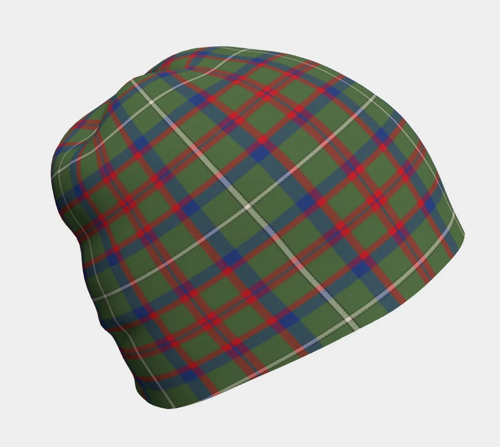 Scottish Shaw Green Modern Clan Tartan Beanie 1 Tartan Plaid