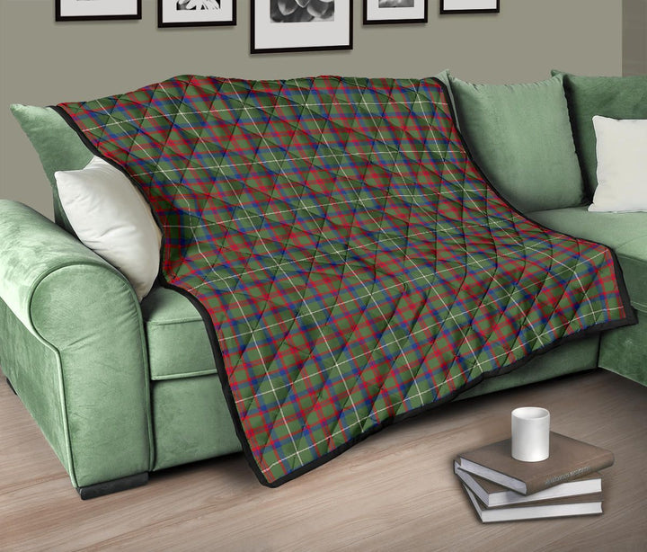 Scottish Shaw Green Modern Clan Tartan Quilt Tartan Plaid 10