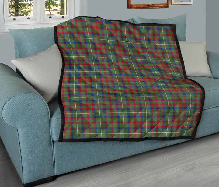 Scottish Shaw Green Modern Clan Tartan Quilt Tartan Plaid 11