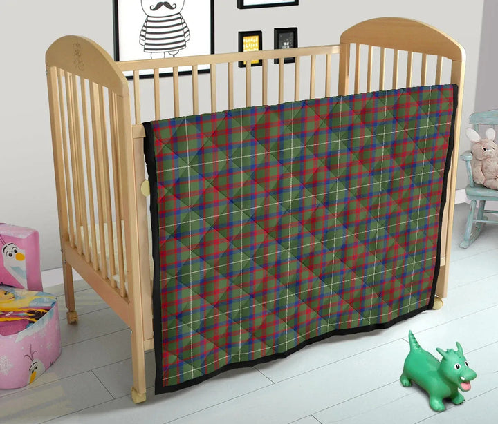 Scottish Shaw Green Modern Clan Tartan Quilt Tartan Plaid 13