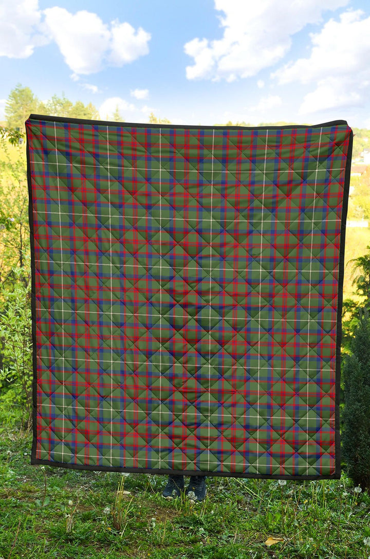 Scottish Shaw Green Modern Clan Tartan Quilt Tartan Plaid 2