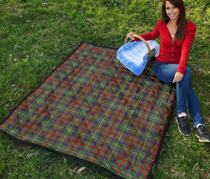 Scottish Shaw Green Modern Clan Tartan Quilt Tartan Plaid 4