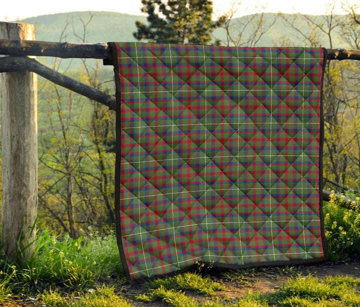 Scottish Shaw Green Modern Clan Tartan Quilt Tartan Plaid 6