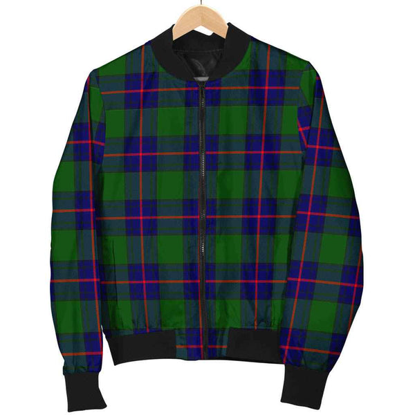 Scottish Shaw Modern Clan Tartan Bomber Jacket Tartan Plaid 1