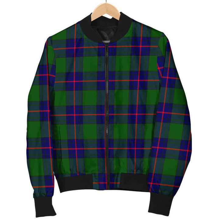 Scottish Shaw Modern Clan Tartan Bomber Jacket Tartan Plaid 1