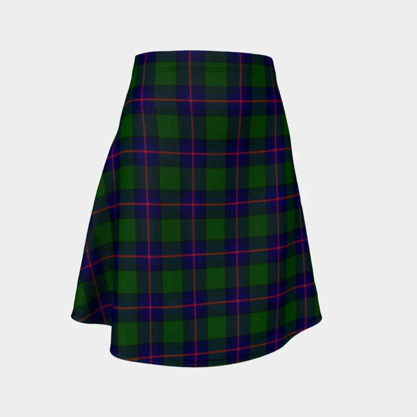 Scottish Shaw Modern Clan Tartan Flare Skirt Tartan Plaid 1
