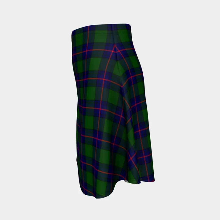 Scottish Shaw Modern Clan Tartan Flare Skirt Tartan Plaid 2