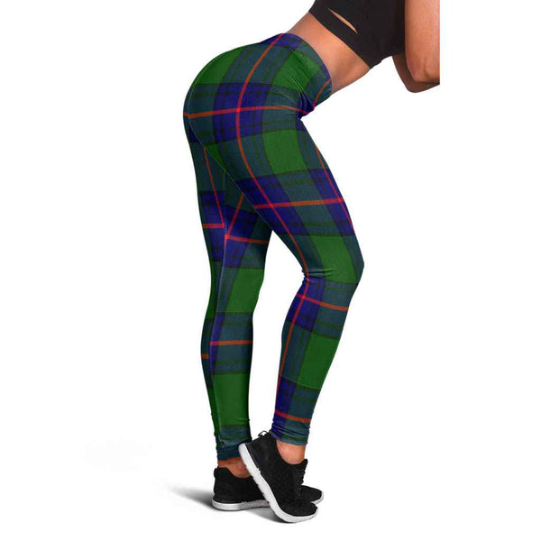Scottish Shaw Modern Clan Tartan Women Leggings Tartan Plaid 1