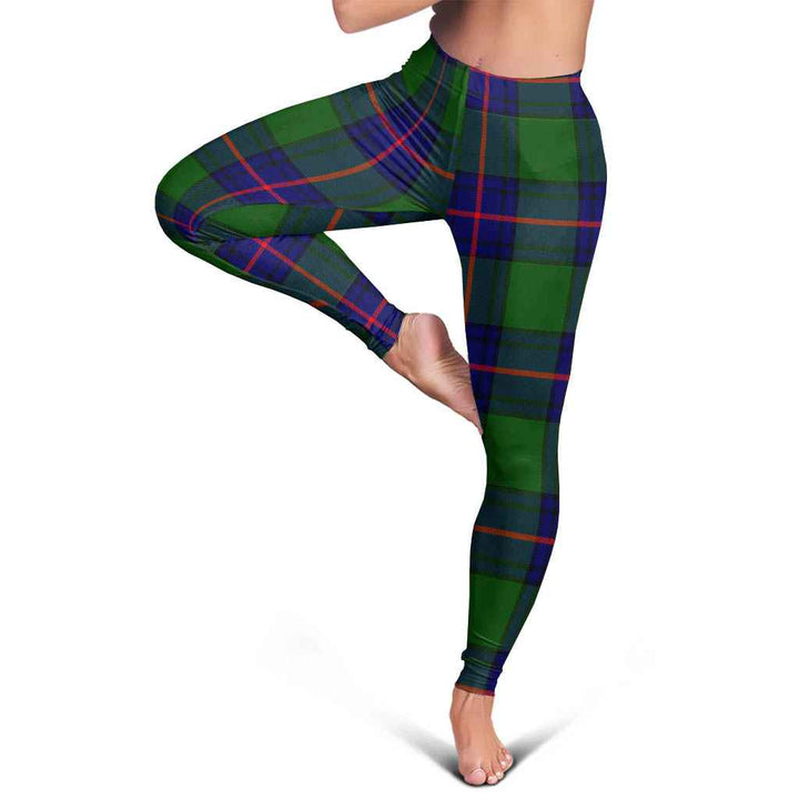 Scottish Shaw Modern Clan Tartan Women Leggings Tartan Plaid 5