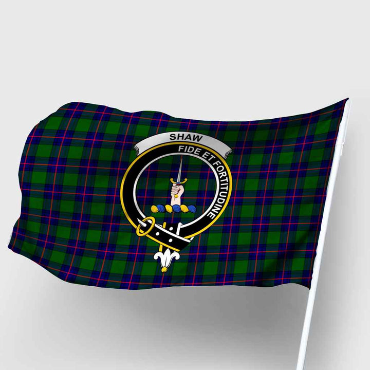 Scottish Shaw (of Tordarroch) Clan Crest Tartan Flag Parade Tartan Plaid 2