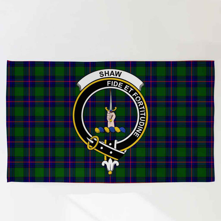 Scottish Shaw (of Tordarroch) Clan Crest Tartan Flag Parade Tartan Plaid 3