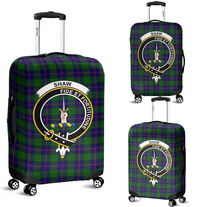 Scottish Shaw (of Tordarroch) Clan Crest Tartan Luggage Cover Tartan Plaid 1