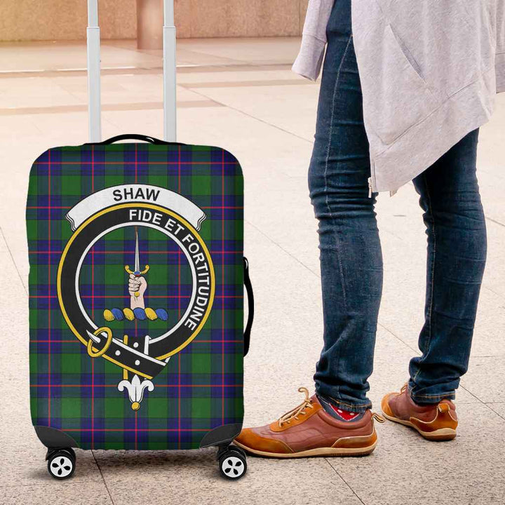 Scottish Shaw (of Tordarroch) Clan Crest Tartan Luggage Cover Tartan Plaid 4