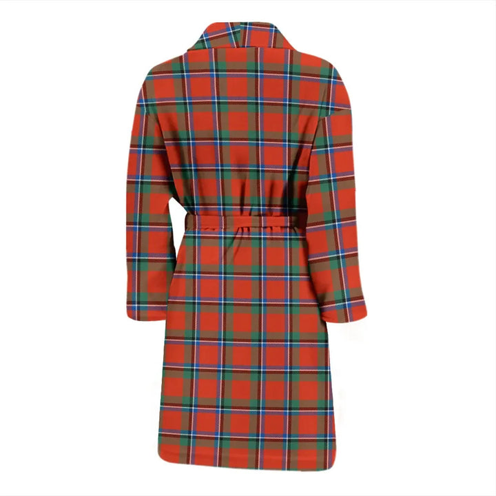 Scottish Sinclair Ancient Clan Tartan Bathrobe 2