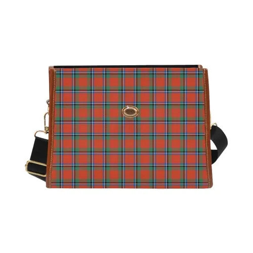 Scottish Sinclair Ancient Clan Tartan Waterproof Canvas Bag Tartan Plaid 2