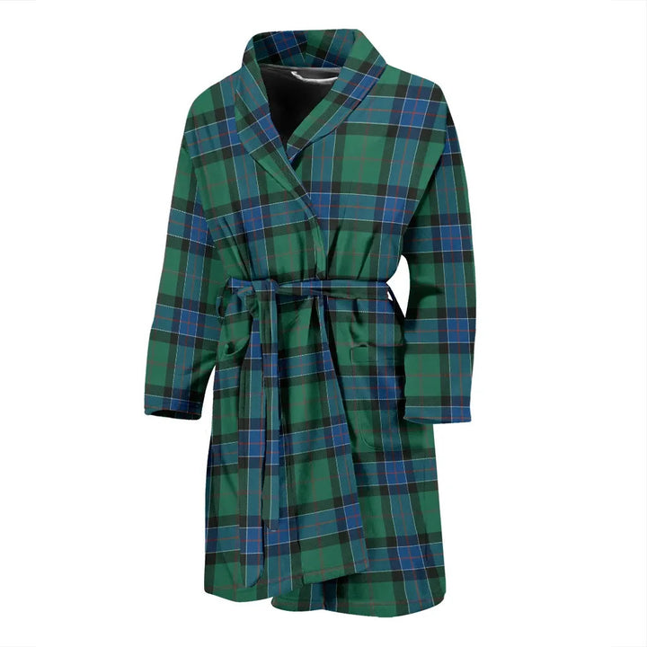 Scottish Sinclair Hunting Ancient Clan Tartan Bathrobe 1