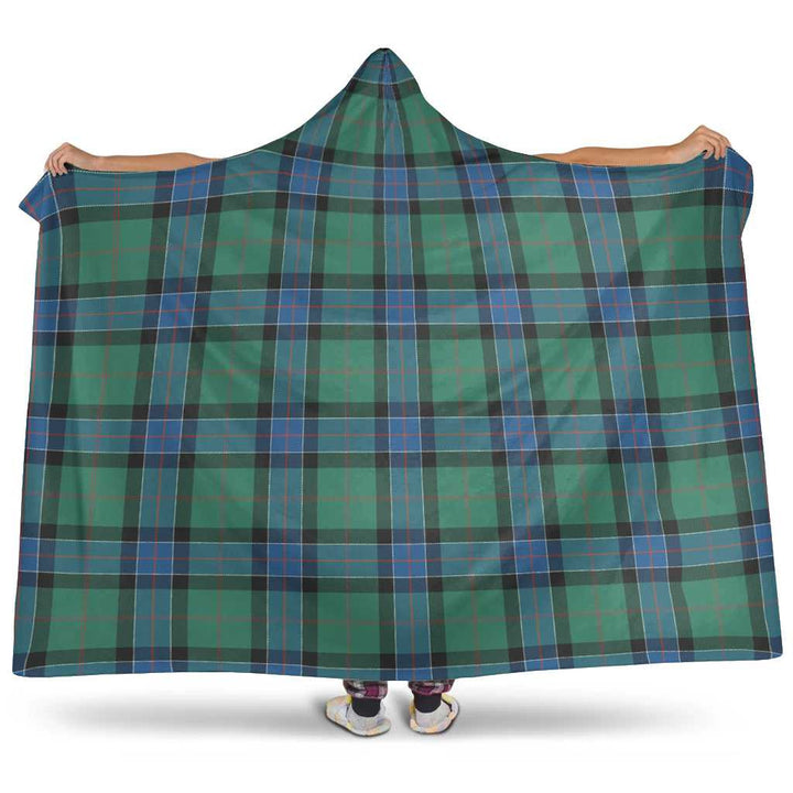 Scottish Sinclair Hunting Ancient Clan Tartan Hooded Blanket Tartan Plaid 1