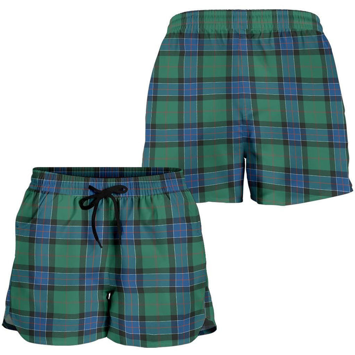 Scottish Sinclair Hunting Ancient Clan Tartan Women Shorts