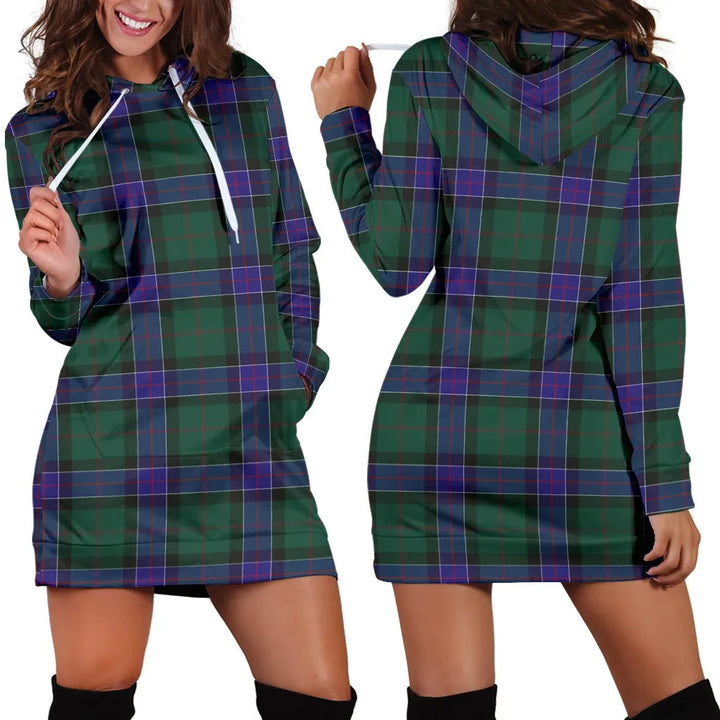 Scottish Sinclair Hunting Modern Clan Tartan Hoodie Dress