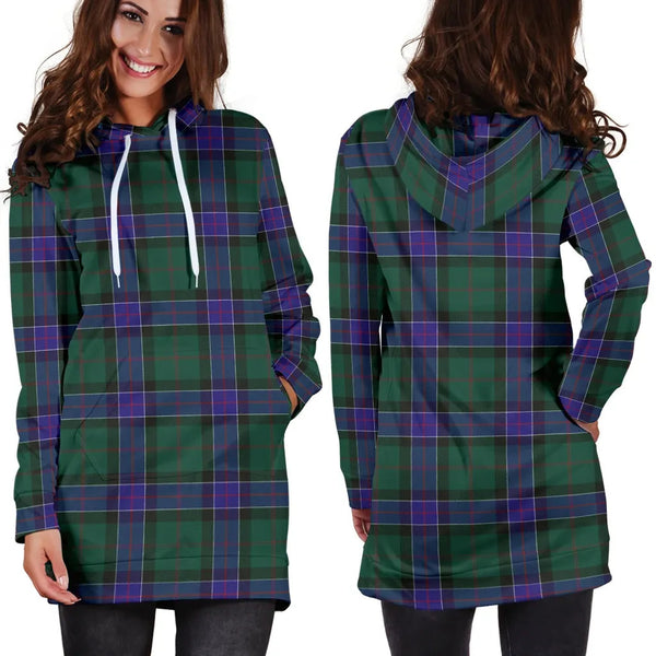 Scottish Sinclair Hunting Modern Clan Tartan Hoodie Dress