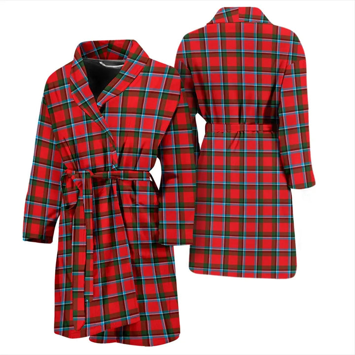 Scottish Sinclair Modern Clan Tartan Bathrobe 3