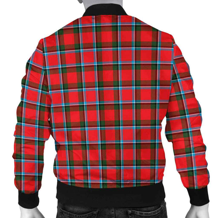 Scottish Sinclair Modern Clan Tartan Bomber Jacket Tartan Plaid 3