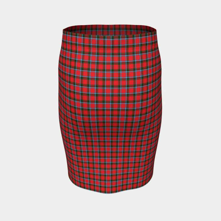 Scottish Sinclair Modern Clan Tartan Fitted Skirt Tartan Plaid 4