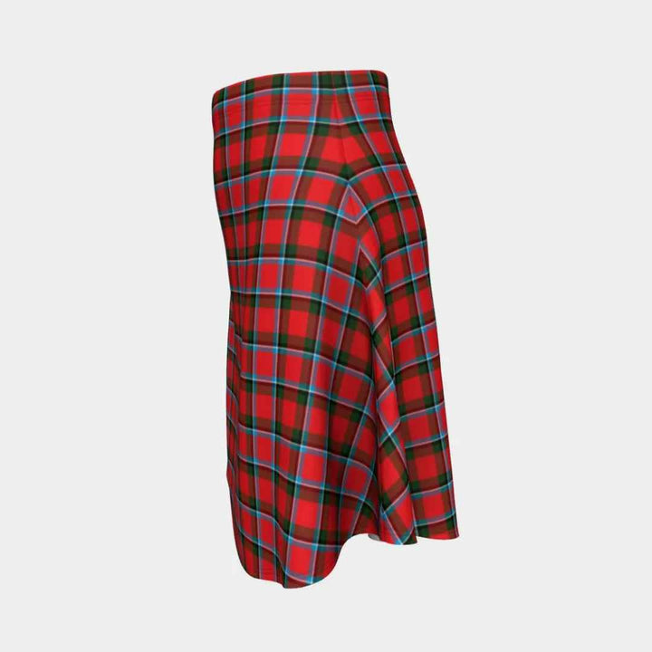 Scottish Sinclair Modern Clan Tartan Flare Skirt Tartan Plaid 2
