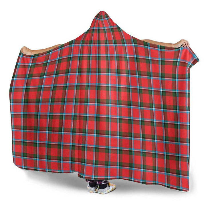 Scottish Sinclair Modern Clan Tartan Hooded Blanket Tartan Plaid 3