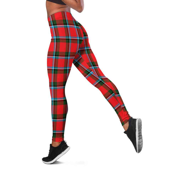 Scottish Sinclair Modern Clan Tartan Women Leggings Tartan Plaid 2