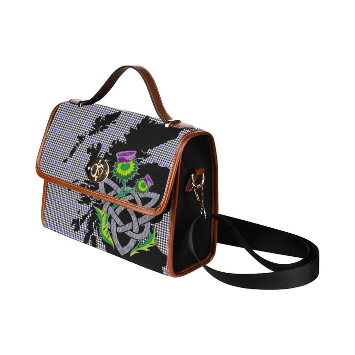 Scottish Sir Walter Scott Clan Tartan Waterproof Canvas Bag With Thistle Tartan Plaid 4