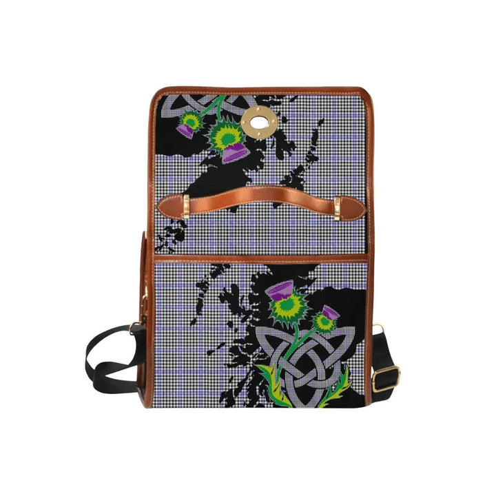 Scottish Sir Walter Scott Clan Tartan Waterproof Canvas Bag With Thistle Tartan Plaid 6