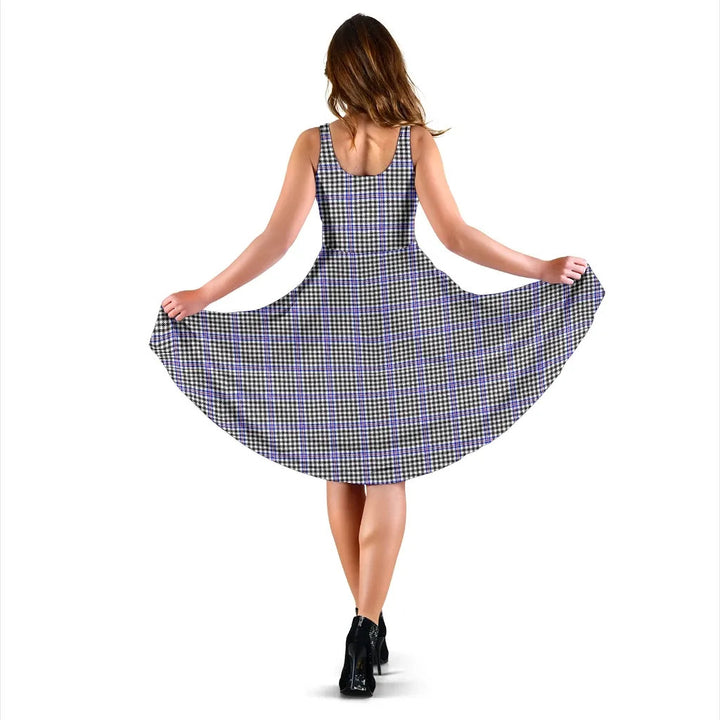 Scottish Sir Walter Scott Clan Tartan Women Midi Dress