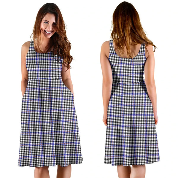 Scottish Sir Walter Scott Clan Tartan Women Midi Dress