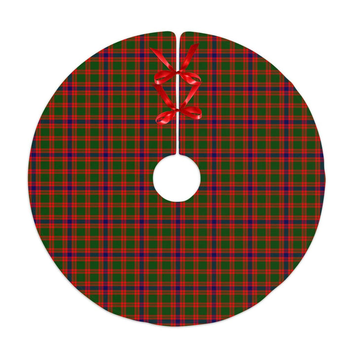 Scottish Skene Modern Clan Tartan Christmas Tree Skirt No Tassels 1 Tartan Plaid