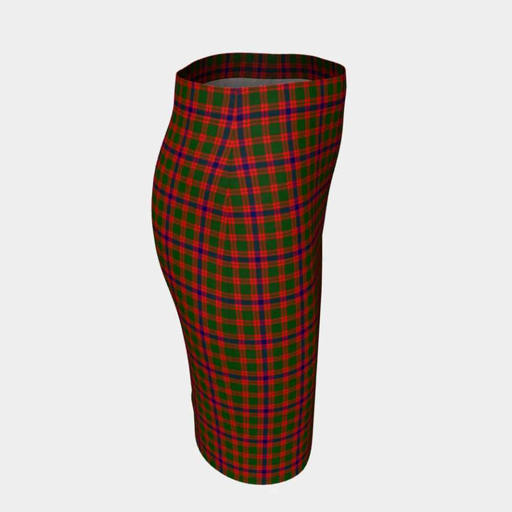 Scottish Skene Modern Clan Tartan Fitted Skirt Tartan Plaid 3