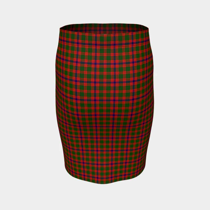 Scottish Skene Modern Clan Tartan Fitted Skirt Tartan Plaid 4