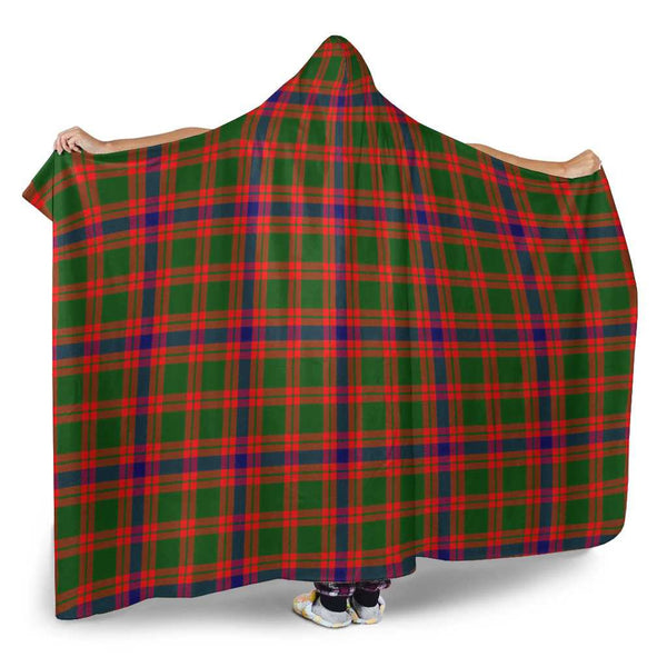 Scottish Skene Modern Clan Tartan Hooded Blanket Tartan Plaid 2