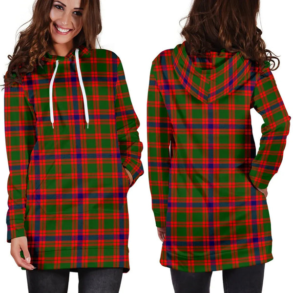 Scottish Skene Modern Clan Tartan Hoodie Dress